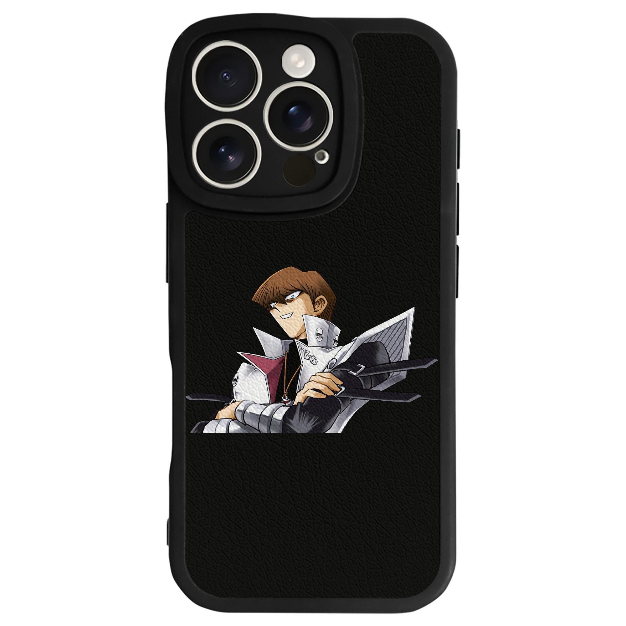 遊☆戯☆王 Yu-Gi-Oh! 【iPhone 16シリーズ対応】シリコンスマホケース（レザー調） 材質：シリコン